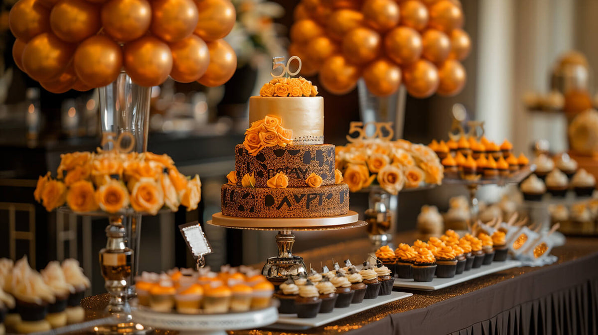 Golden Age: Tips for Planning the Perfect 50th Birthday Party