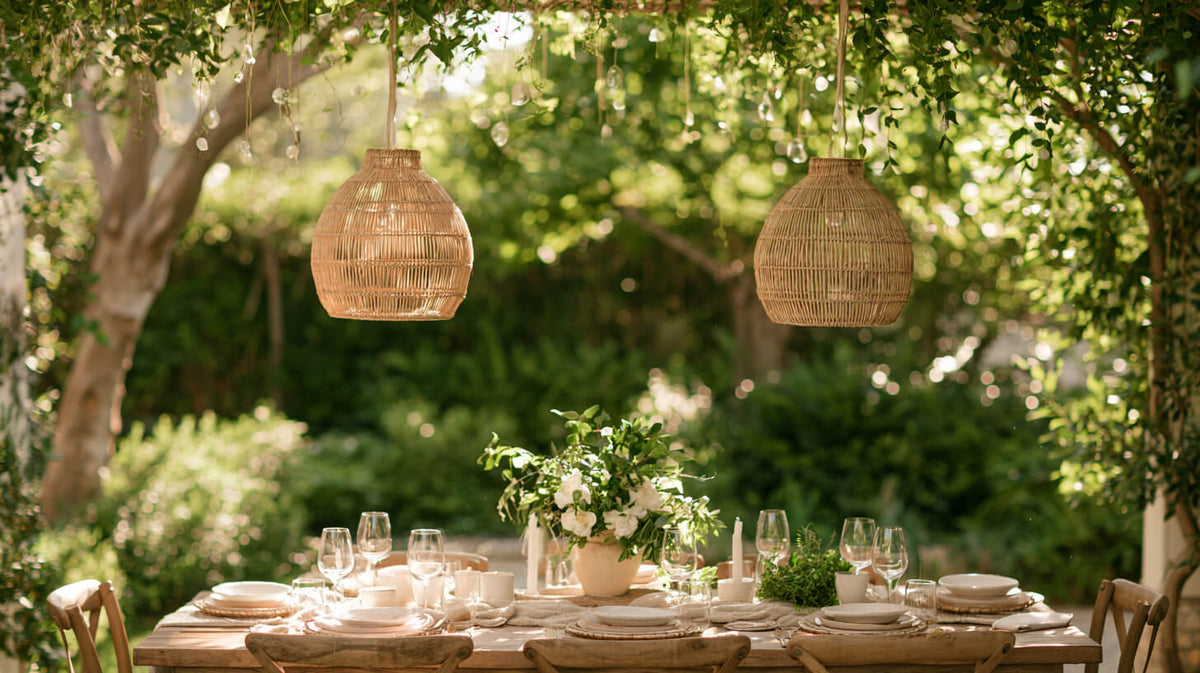 Rattan and Jute Garden Brunch Ideas That Look Expensive on a Budget