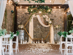 What Fabric Is Best For Wedding Arch?