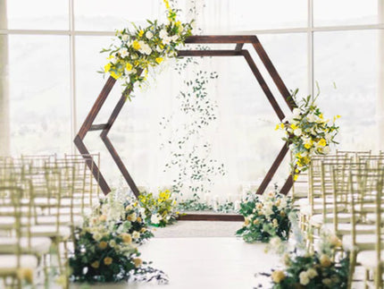 How To Attach Garland To A Wedding Arch?