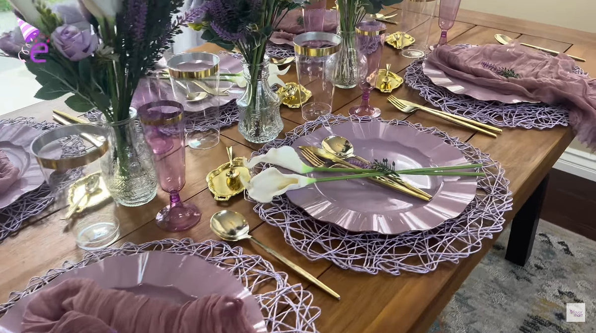 Lavender Tablescape Styling From Start To Finish