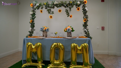 Mother's day table setup