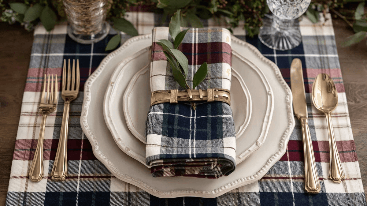 Beyond Red & Green: Stylish Christmas Tablecloth Trends for Holiday Gatherings