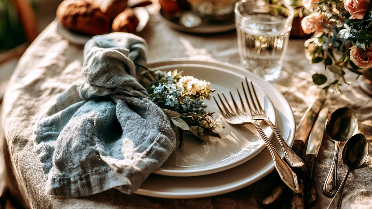 What Side of the Plate Does the Napkin Go On?