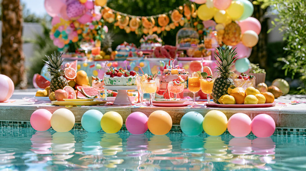 Pool Party Decorations to Make Your Summer Bash Stand Out