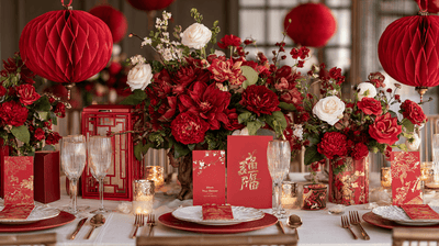 Red and Gold Decor Ideas for a Stylish 2026 Lunar New Year