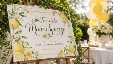 She Found Her Main Squeeze Bridal Shower Ideas for a Lemon-Themed Party