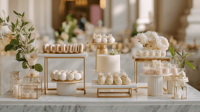 Chic and Simple Dessert Table Decor Ideas