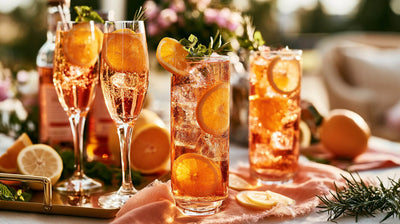 How to Set Up an Outdoor Cocktail Bar for a Summer Spritz Party