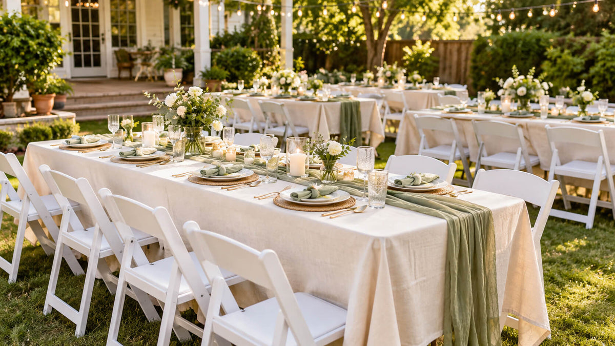 How Much Does It Cost to Rent Tables and Chairs for a Party?