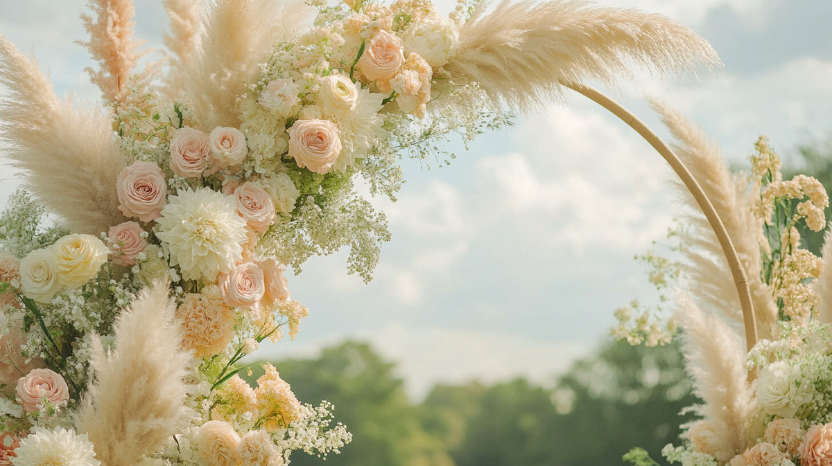 5 Spring-Themed Wedding Backdrop Ideas