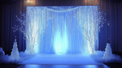 10 Easy Winter Wonderland Backdrop Ideas