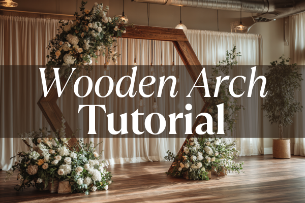 How to Decorate a Wooden Arch for Events
