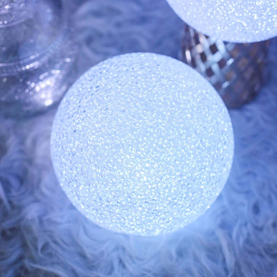 1 LED Ball Light Centerpiece 10" - Color Changing Battery Operated Light Globe