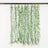 Artificial hanging greenery garland with cascading leaves