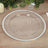 Clear glass charger plate on a wooden table with elegant decor.