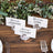 Elegant table place cards with names for a welcoming event.