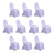 Set of 10 lavender chair covers for events and weddings