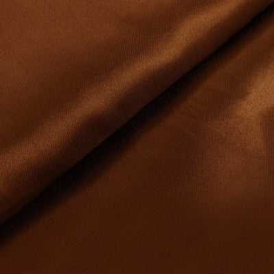 Cinnamon Brown Satin Fabric Bolt 10 Yards x 54"