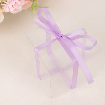 Lavender Lilac Single Face Decorative Satin Ribbon 100 Yards 3/8
