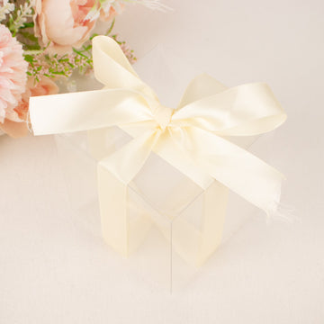 Elevate Your Event with Ivory Satin Ribbon