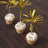 Cupcakes with gold decorations for celebrations and gifts.