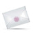 Clear envelope with "Baby Girl" design