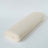Rolled cream-colored fabric on a plain background
