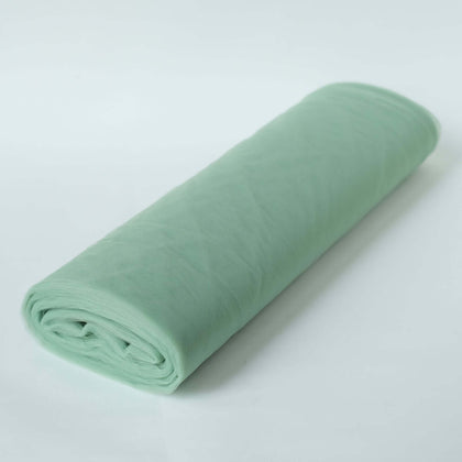 Sage Green Tulle Fabric Bolt, DIY Craft Fabric Roll 108"x50 Yards