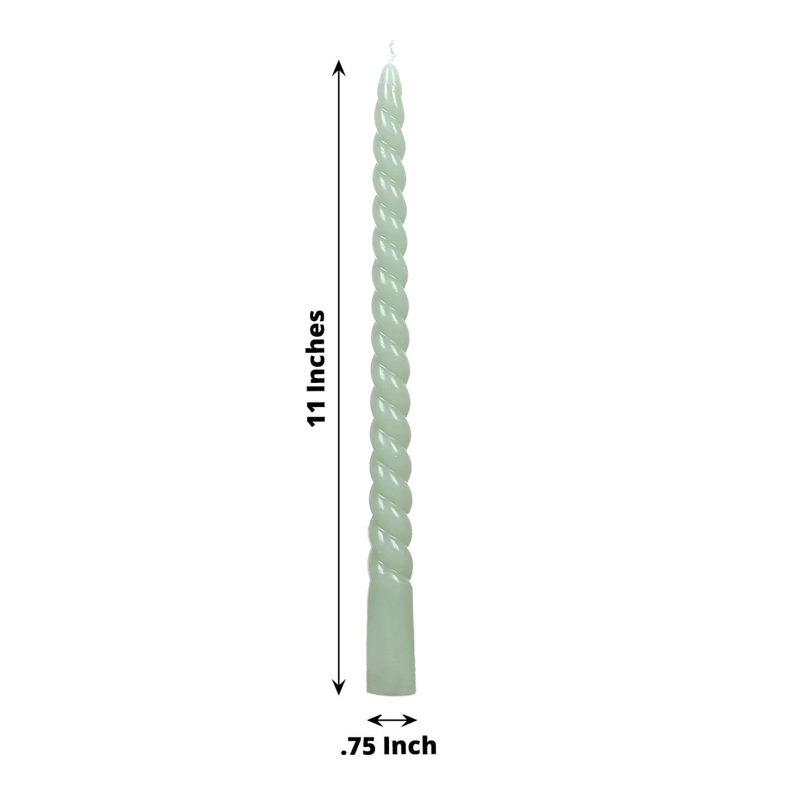 Efavormart Spiral Taper Candles - Thumbnail 2
