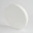 White foam disc on a plain background for crafting or display purposes