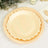 Scalloped wooden serving plates in natural color.