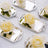 Elegant silver trays with white roses arranged for decoration.