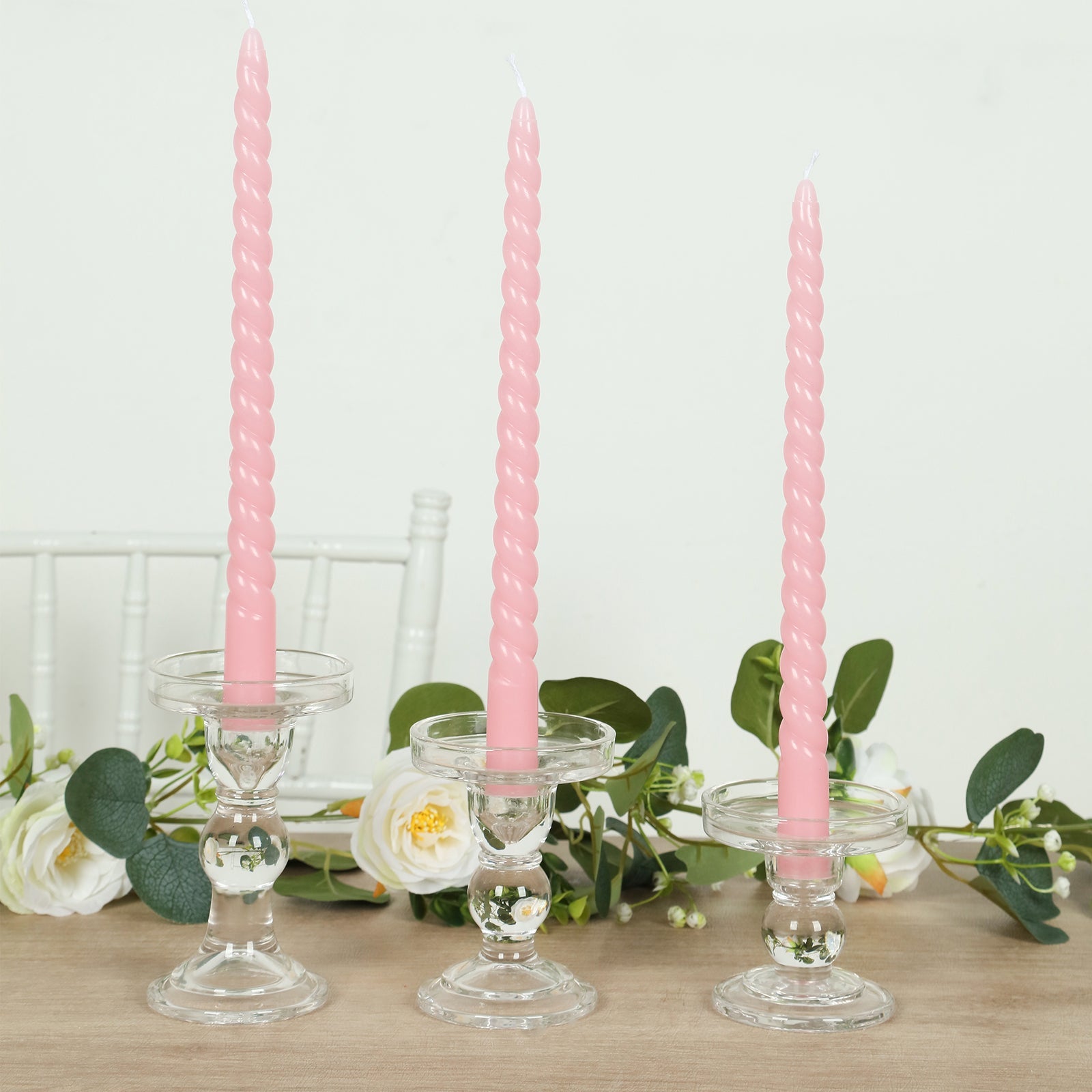 Efavormart Spiral Taper Candles