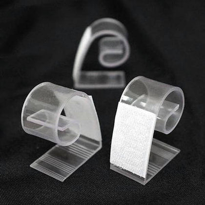 12pcs Adjustable Large Plastic Table Skirt Clips 1.2"