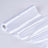 White satin fabric roll, perfect for crafting and decoration.