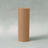 Brown craft paper roll on a plain background.