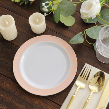 Elevate Your Event with White Plastic Dessert Plates