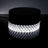 LED table lamp with a sleek black and illuminated design