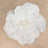 White decorative flower wall art in a layered design. #whtbkgd