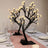 Decorative illuminated flower branches for table centerpiece