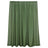 Green sheer curtain panel on a plain backdrop.