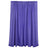 Purple curtain panel draped elegantly in a studio isolation shot.