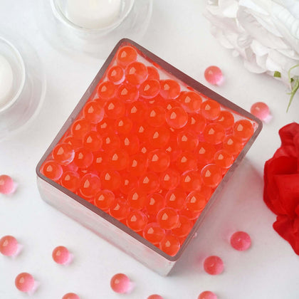 200-250 Pcs Water Gel Beads Vase Filler Red - Small Nontoxic Jelly Balls