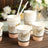 Party-themed disposable cups stacked with decorative straws.