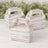 Set of three rustic wooden handle boxes in a decorative arrangement.