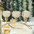 Elegant gold candle holder with crystal accents for table decor.