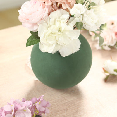 3-Pack Green DIY Flower Arrangements Craft Foam Ball, Smooth Floral Foam Ball 6"
