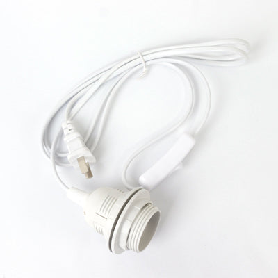3 Pack Plug-in Pendant Light Cord Kit, E27 Hanging Lamp Socket