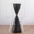 Black sheer chair sash elegantly tied on a white chiavari chair